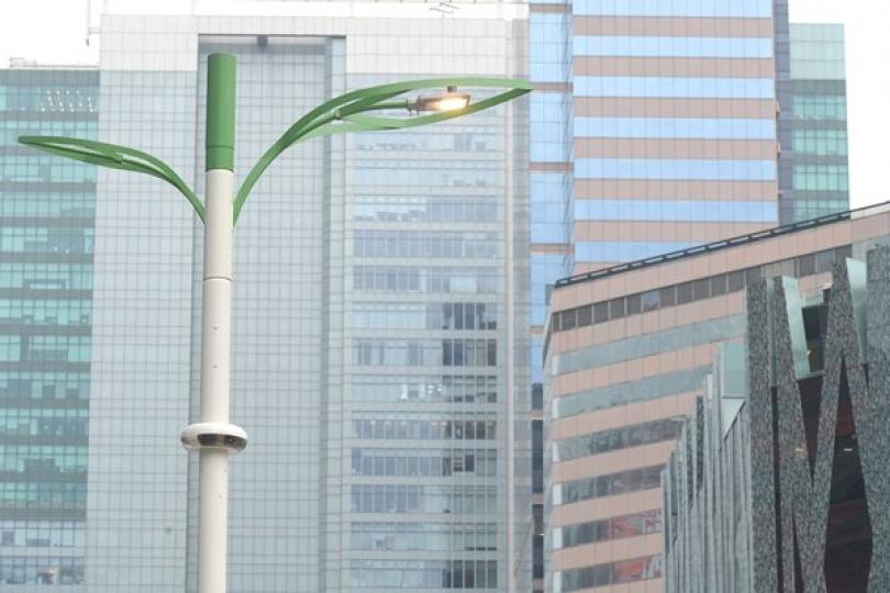 資科辦澄清智慧燈柱不識別人臉 資科辦澄清智慧燈柱不識別人臉