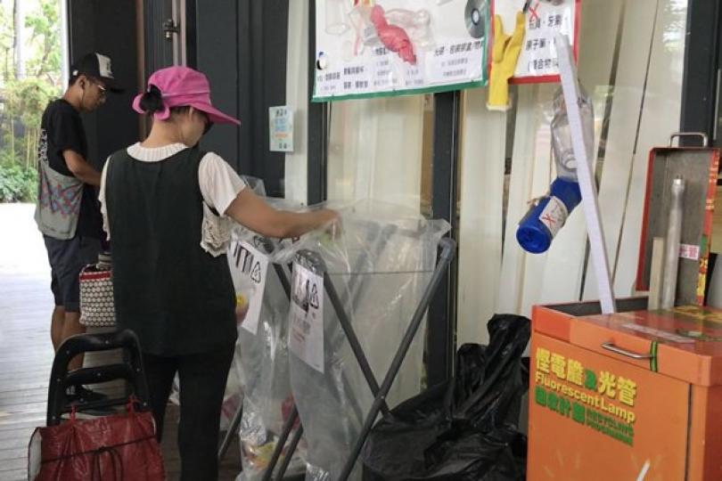 推動環保: 「綠在東區」自2015年8月起提供服務，已為社區回收超過1,400公噸可回收物料。