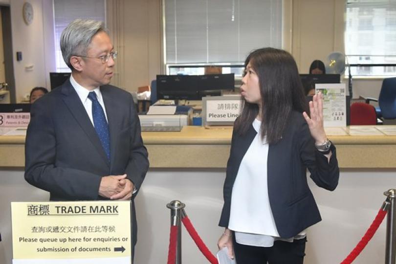 羅智光訪知識產權署 羅智光訪知識產權署