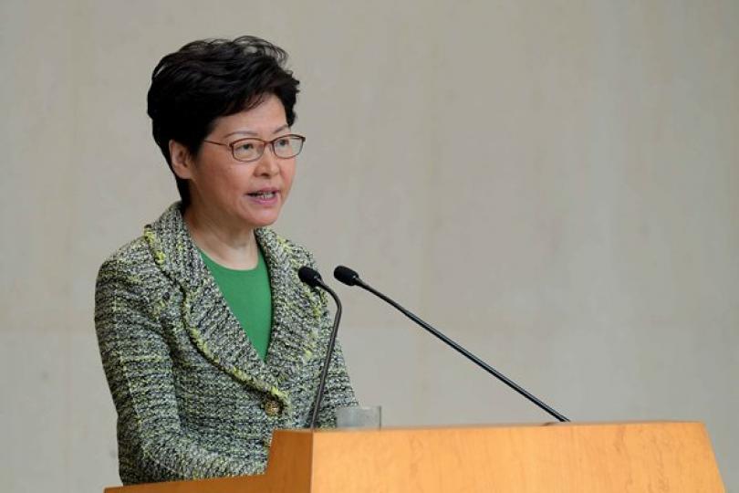 特首冀首場社區對話和平進行 特首冀首場社區對話和平進行