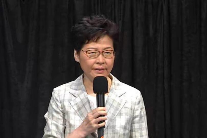 特首:對所有違法者一視同仁 特首:對所有違法者一視同仁