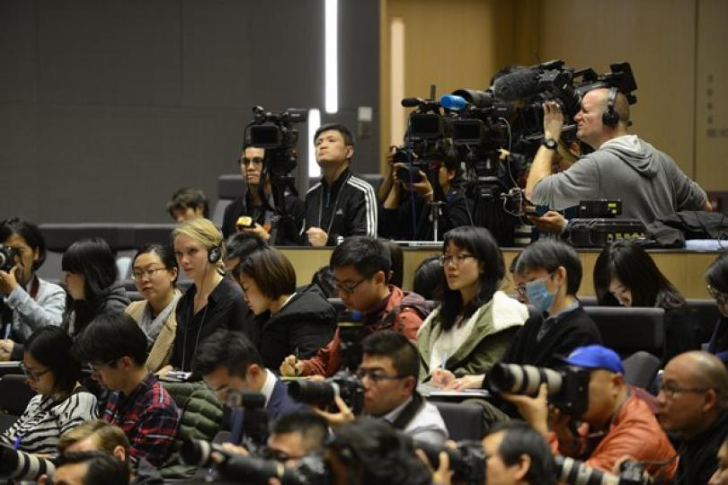 特首:無意統一記者登記 特首:無意統一記者登記