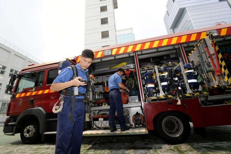 消防處沒空間借車予警方 消防處沒空間借車予警方