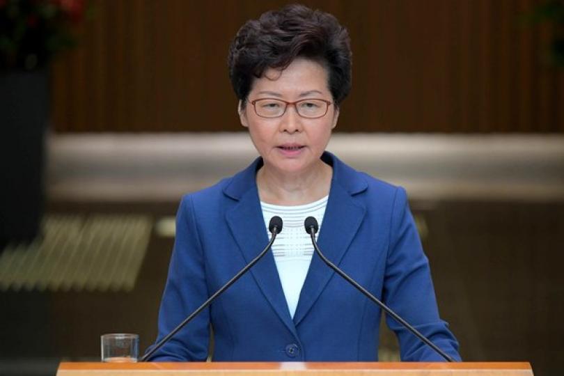 特首:暫無計劃再次啟動緊急法 特首:暫無計劃再次啟動緊急法