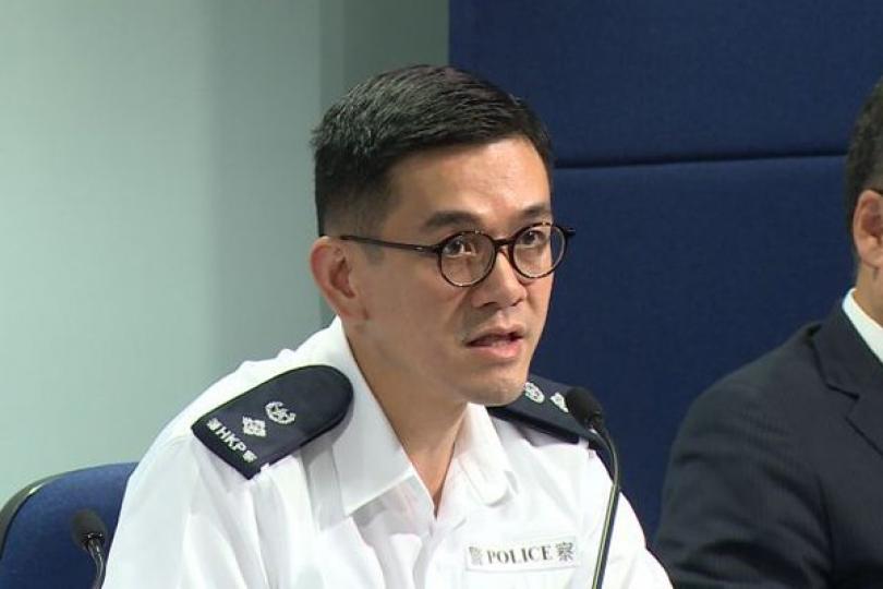 警方:拘捕依法執行 警方:拘捕依法執行