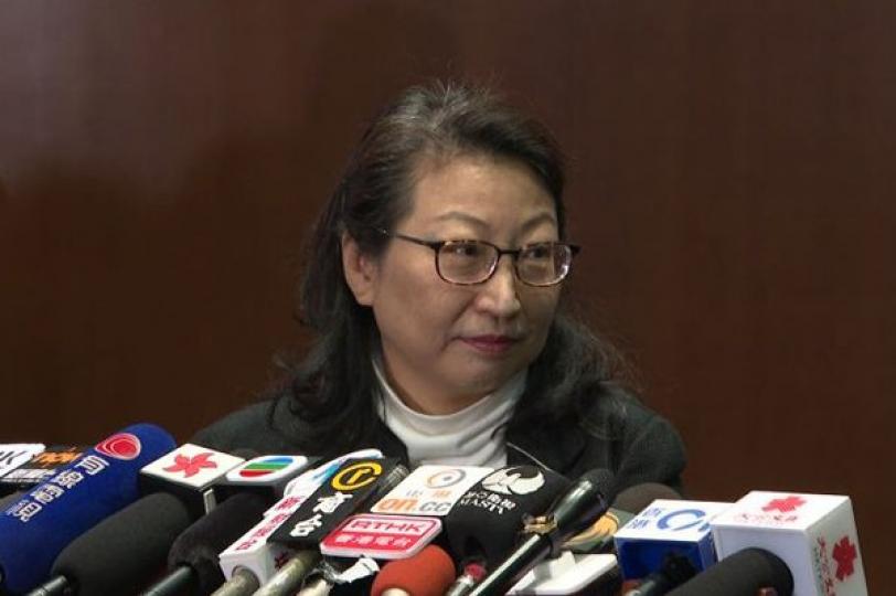 鄭若驊:法院縱火衝擊法治 鄭若驊:法院縱火衝擊法治