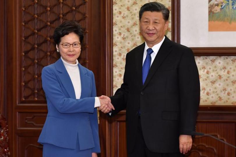 中央支持特首依法施政 中央支持特首依法施政