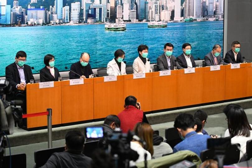 政府公布新一輪措施應對疫情 政府公布新一輪措施應對疫情