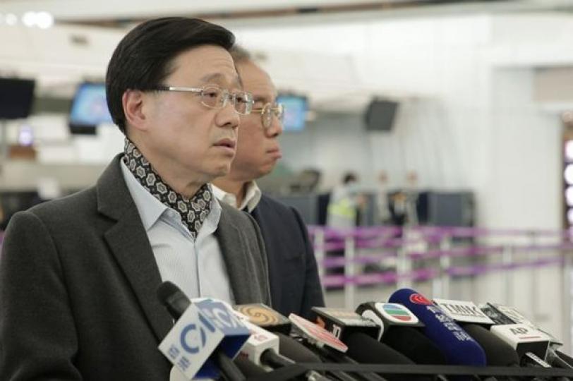 政府包機周三撤走日郵輪港人 政府包機周三撤走日郵輪港人