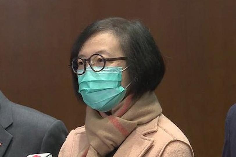 港人登包機前抵港後均需量體溫 港人登包機前抵港後均需量體溫