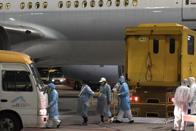 244滯鄂港人乘專機順利返港 244滯鄂港人乘專機順利返港