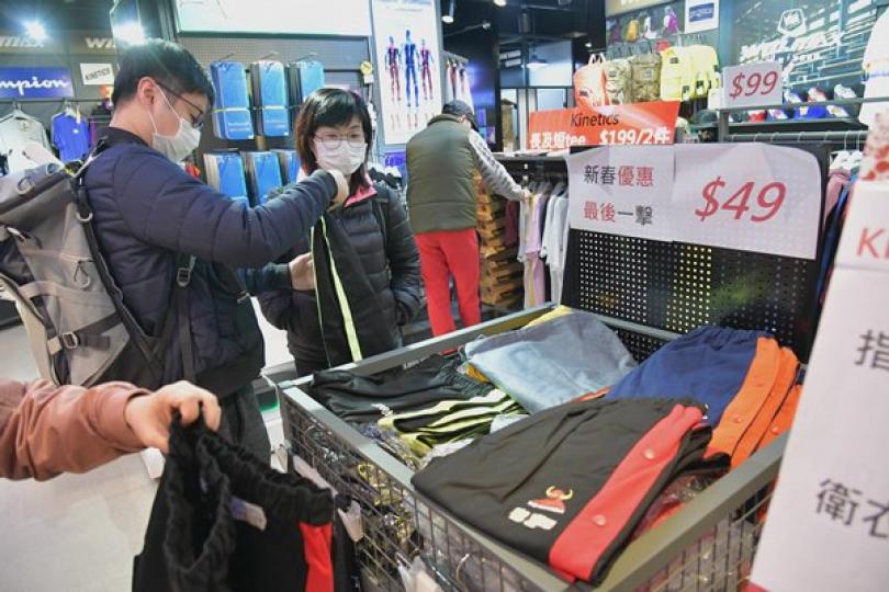 2月零售銷貨量創單月最大跌幅 2月零售銷貨量創單月最大跌幅