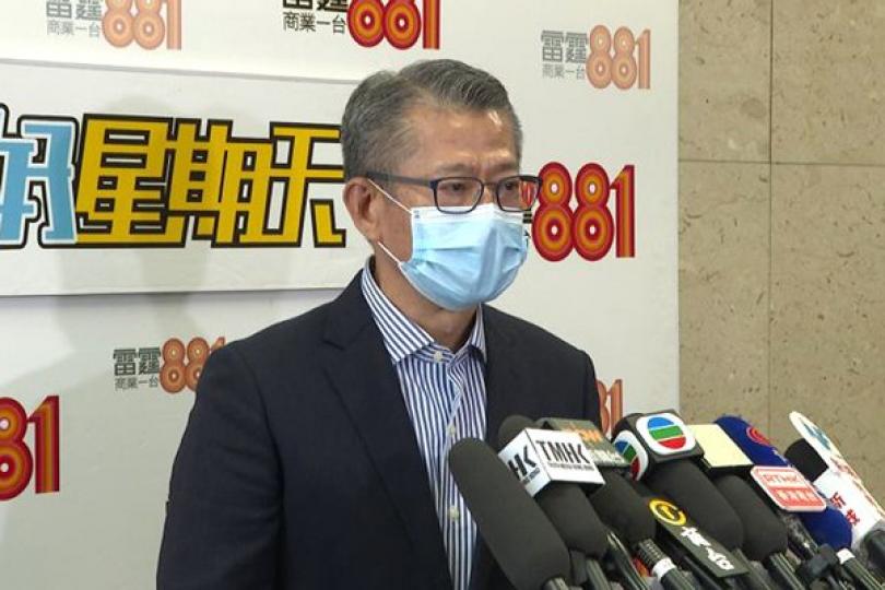 陳茂波料今年稅收減少 陳茂波料今年稅收減少