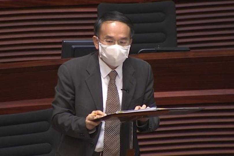 許正宇:抗疫期間市場運作有序 許正宇:抗疫期間市場運作有序