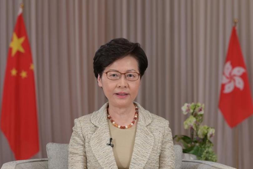 特首:中央立港區國安法用心良苦 特首:中央立港區國安法用心良苦