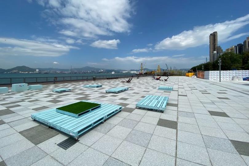 卑路乍灣海濱休憩用地全面開放 卑路乍灣海濱休憩用地全面開放