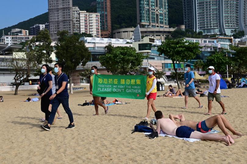 康文署巡查泳灘發逾八百勸諭 康文署巡查泳灘發逾八百勸諭