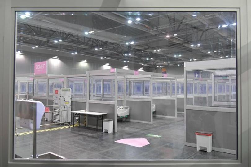 亞博館社區治療設施12月3日擴充容量 亞博館社區治療設施12月3日擴充容量