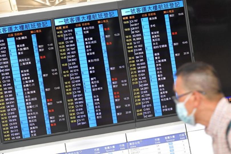 堵截變種病毒 英航班禁飛港 堵截變種病毒 英航班禁飛港