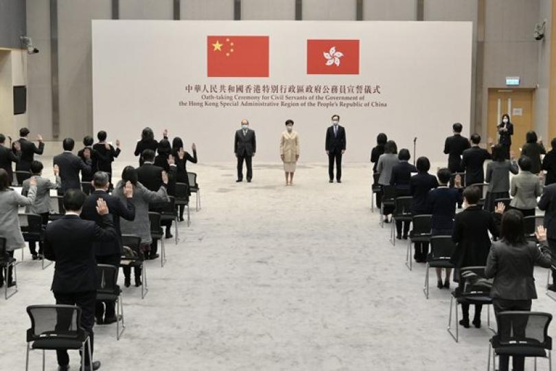 國安法下公職人員範圍正在研究 國安法下公職人員範圍正在研究