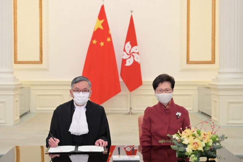 張舉能就任終審法院首席法官 張舉能就任終審法院首席法官