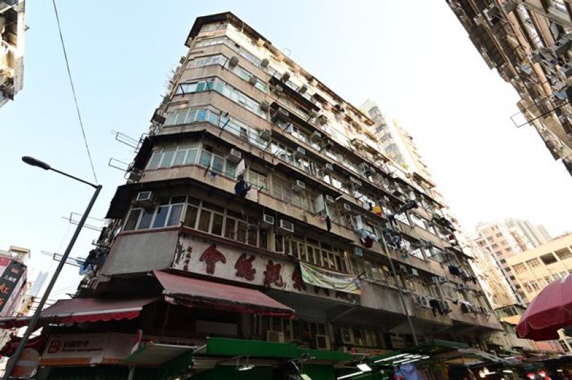 新填地街唐樓其他單位居民須檢疫 新填地街唐樓其他單位居民須檢疫