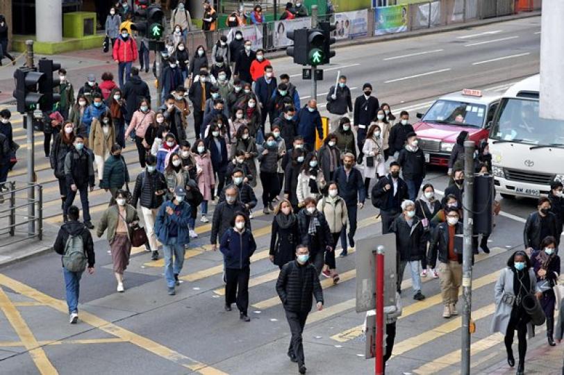 本港人口下跌0.6% 本港人口下跌0.6%