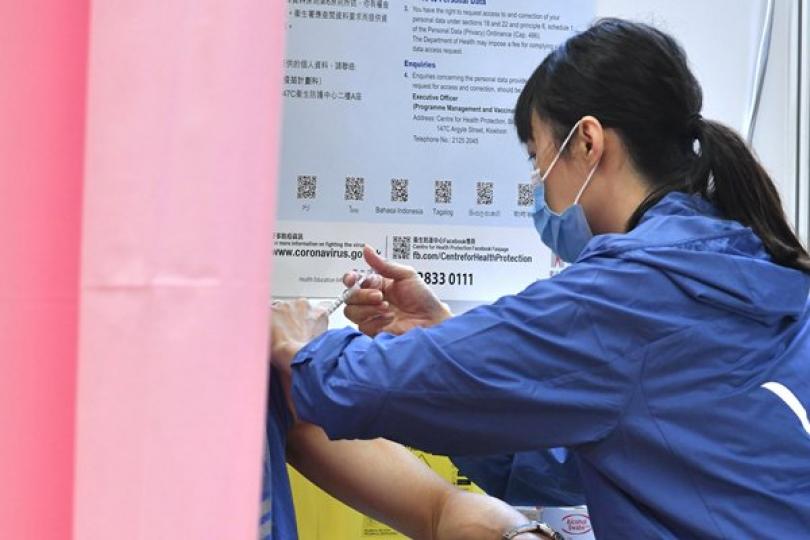 累計逾二萬市民接種新冠疫苗 累計逾二萬市民接種新冠疫苗