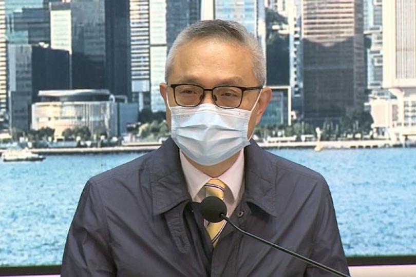徐德義建議市民細閱疫苗接種須知 徐德義建議市民細閱疫苗接種須知