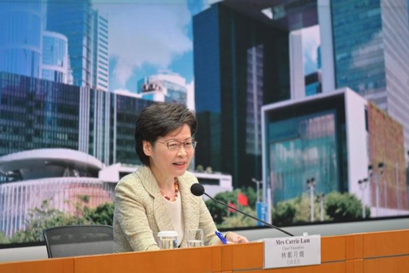 特首:愛國民主派仍可獲提名參選 特首:愛國民主派仍可獲提名參選