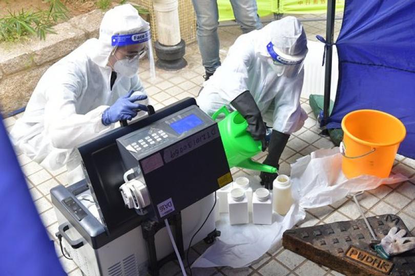只有運亨樓污水樣本帶病毒 只有運亨樓污水樣本帶病毒