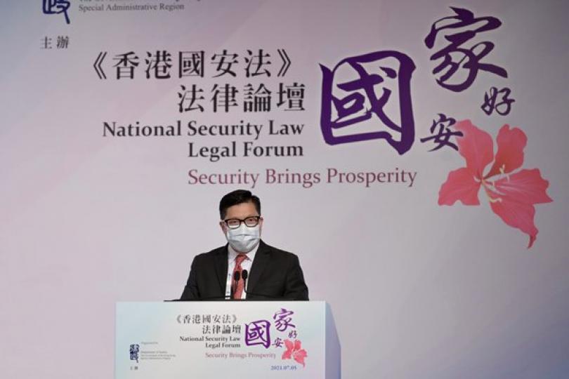 鄧炳強籲遠離被港獨騎劫活動 鄧炳強籲遠離被港獨騎劫活動