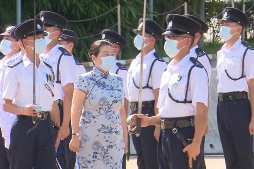 警隊乃鞏固香港法治重要支柱 警隊乃鞏固香港法治重要支柱