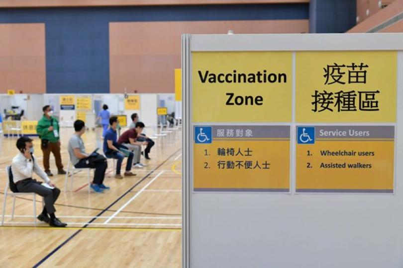 新冠疫苗累計接種逾451萬劑 新冠疫苗累計接種逾451萬劑
