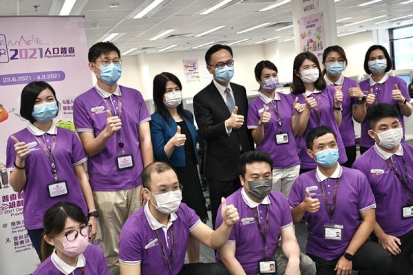 聶德權訪統計處 聶德權訪統計處