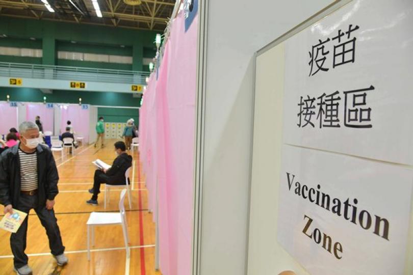 新冠疫苗累計接種逾796萬劑 新冠疫苗累計接種逾796萬劑
