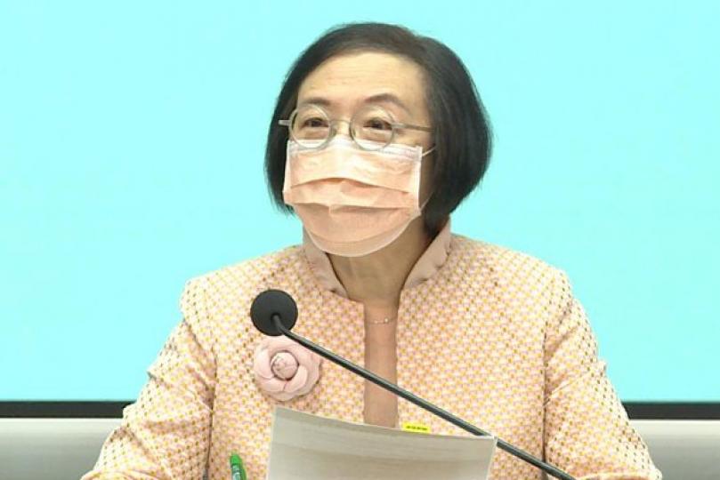 已接種疫苗者確診比例較低 已接種疫苗者確診比例較低