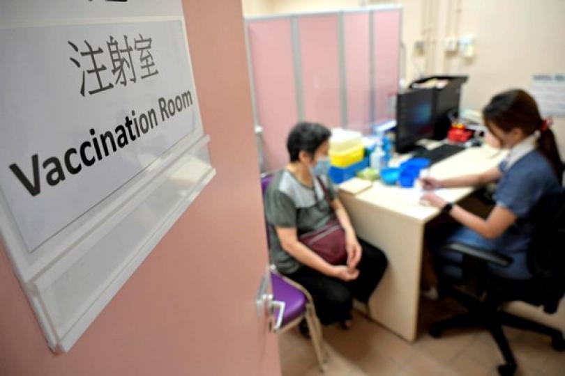 9月14日新冠疫苗累計接種逾821萬劑 9月14日新冠疫苗累計接種逾821萬劑