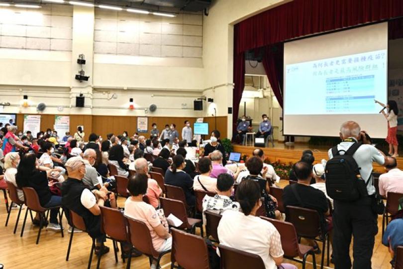 新冠疫苗接種日沙田區舉行 新冠疫苗接種日沙田區舉行