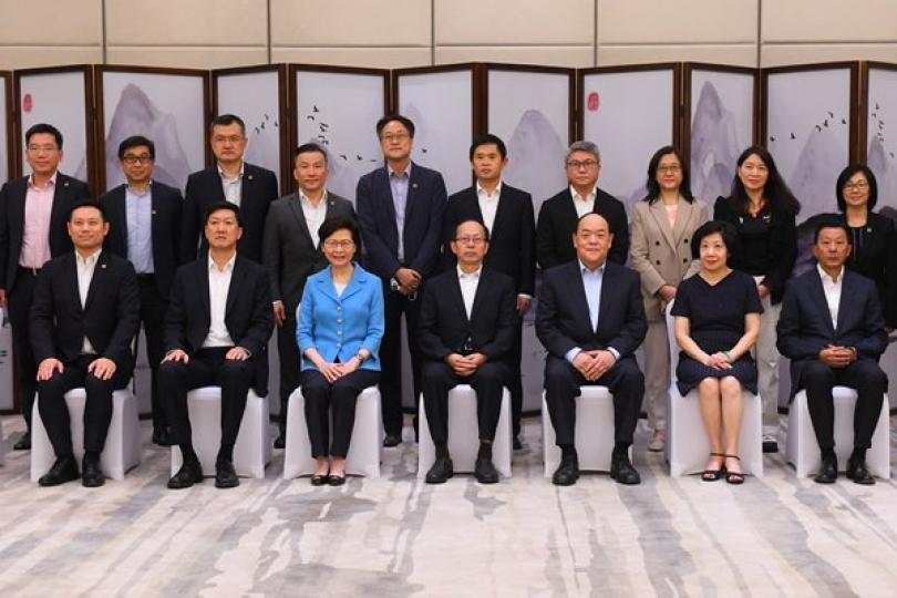 行政長官展開西安訪問 行政長官展開西安訪問