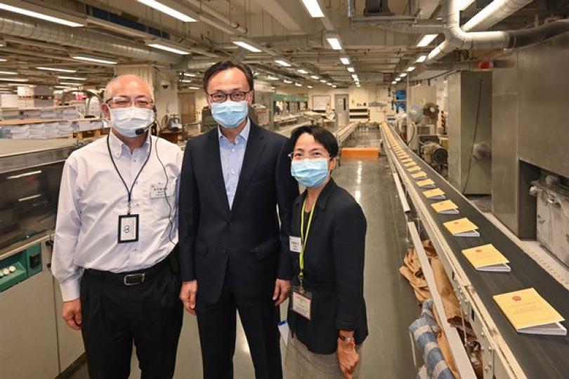 聶德權訪物流署 聶德權訪物流署