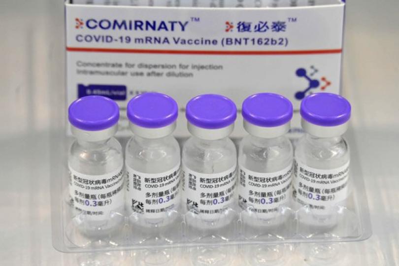 新增百萬劑復必泰疫苗抵港 新增百萬劑復必泰疫苗抵港