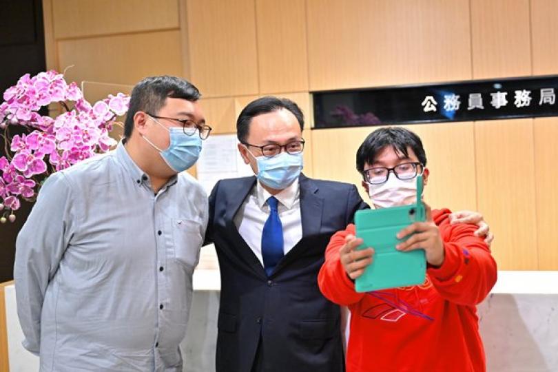 聶德權晤展亮學生了解實習體驗 聶德權晤展亮學生了解實習體驗