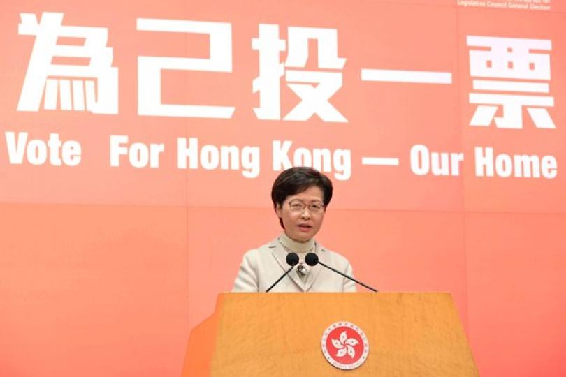 特首:立會選舉準備就緒 特首:立會選舉準備就緒