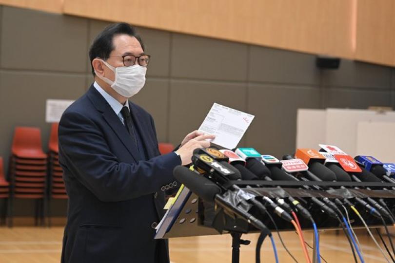 立會選舉將舉行 馮驊籲踴躍投票 立會選舉將舉行 馮驊籲踴躍投票