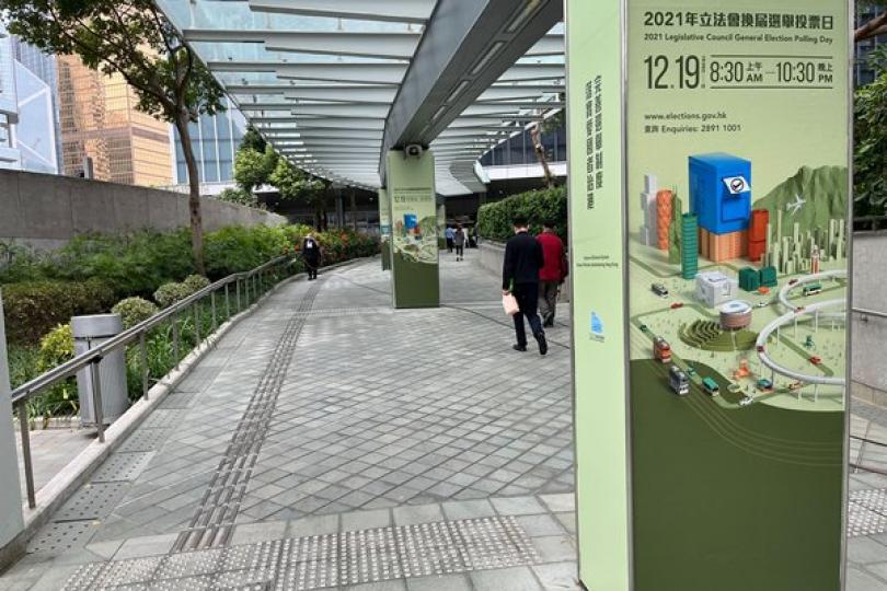 聶德權感謝公務員做好選務工作 聶德權感謝公務員做好選務工作