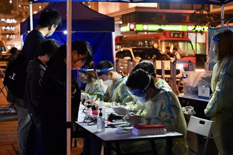 兩受限區均無發現陽性個案 兩受限區均無發現陽性個案