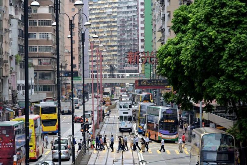 北角珊瑚閣強檢執法行動完成 北角珊瑚閣強檢執法行動完成