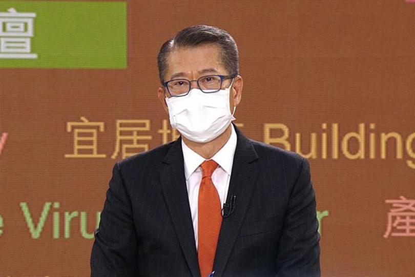 陳茂波料放寬按保不會刺激樓市 陳茂波料放寬按保不會刺激樓市
