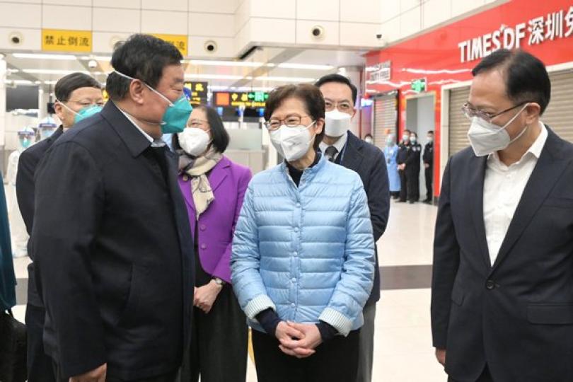 全民檢測方案待定 特首籲勿信謠傳 全民檢測方案待定 特首籲勿信謠傳